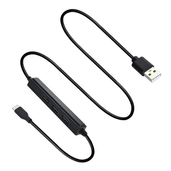 CY USB2.0 to 3 Ports HUB Female & Type-C USB-C Power Data Cable for Laptop Cell Phone Tablet
CY USB2.0 to 3 Ports HUB Female & Type-C USB-C Power Data Cable for Laptop Cell Phone Tablet