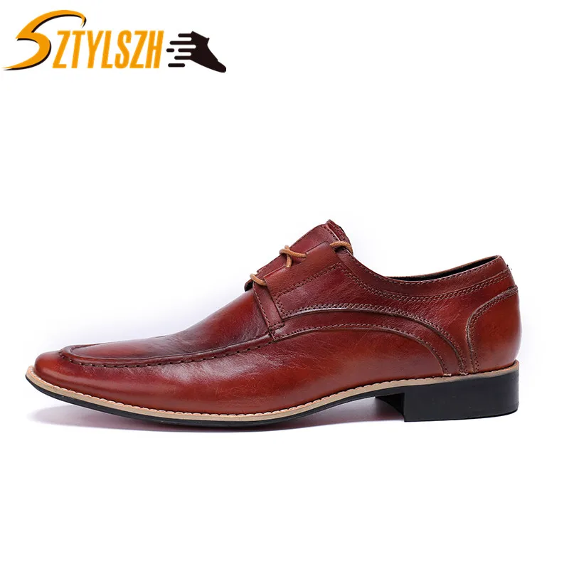 British Style Luxury Men Business Formal Dress Shoes Oxford Men Leather Shoes Lace-Up Pointed Toe Men Wedding shoe Zapatos de
British Style Luxury Men Business Formal Dress Shoes Oxford Men Leather Shoes Lace-Up Pointed Toe Men Wedding shoe Zapatos de