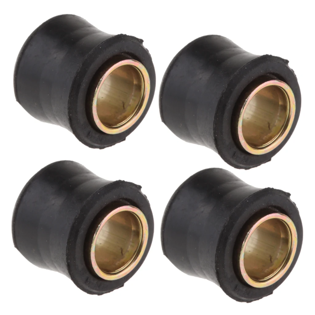 4 Pcs. Motorcycle Φ12mm Shock Absorber Strut Bushings, Rear 4 Pcs. Motorcycle Φ12mm Shock Absorber Strut Bushings, Rear