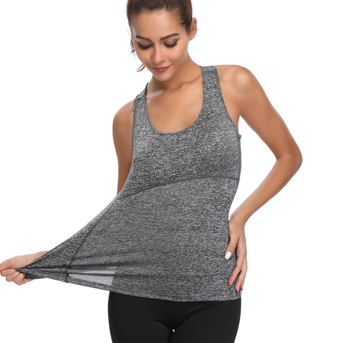Joyshaper Sport Slim Body Shaper Racerback Workout Tank Tops Women Workout Athletic Tight Sweat-absorbing Quick Dry Fit Tshirt
Joyshaper Sport Slim Body Shaper Racerback Workout Tank Tops Women Workout Athletic Tight Sweat-absorbing Quick Dry Fit Tshirt