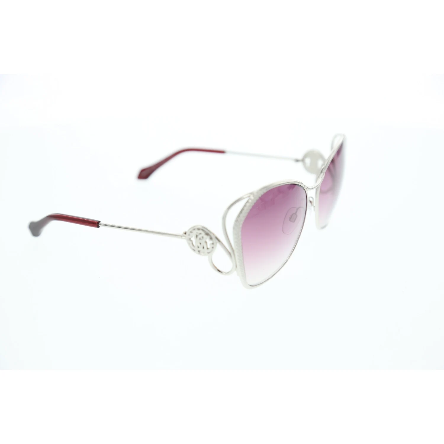 

Women's sunglasses rc 1062 16t metal silver organic oval aval 58-17-120 roberto cavalli
