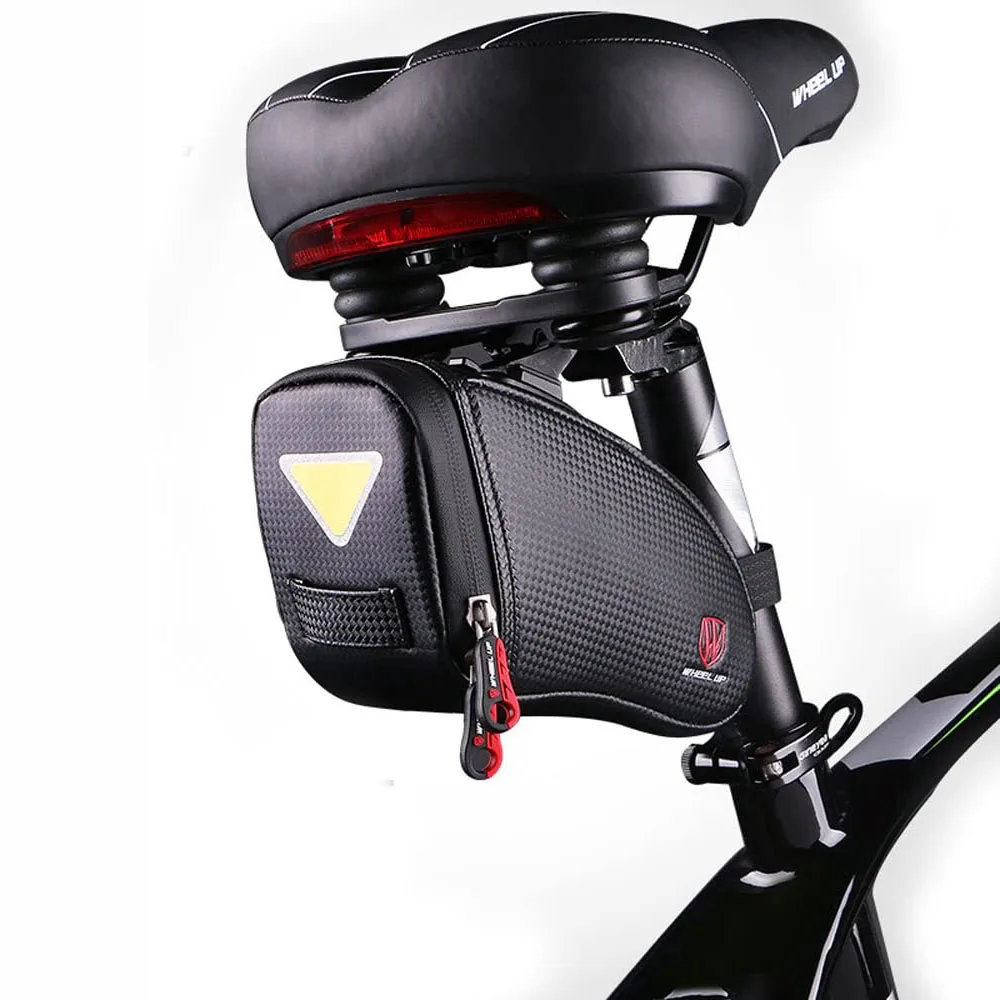 Bicycle Bike Saddle Bag Waterproof Reflective Cycling Seatpost Bag Wedge Pouch Rear Seat Bag Cycle Accessories for MTB Road Bike
Bicycle Bike Saddle Bag Waterproof Reflective Cycling Seatpost Bag Wedge Pouch Rear Seat Bag Cycle Accessories for MTB Road Bike