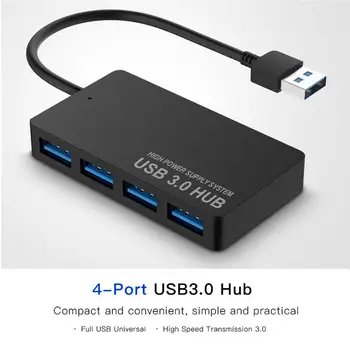 Ultra-thin 4-port USB 3.0 HUB High Speed Indicator Light USB Hub 5Gbps For Multi-device Computer Laptop
Ultra-thin 4-port USB 3.0 HUB High Speed Indicator Light USB Hub 5Gbps For Multi-device Computer Laptop