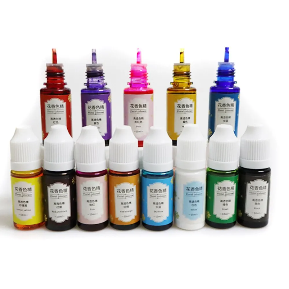 13 Bottles Epoxy UV Resin Color Dye Floral Colorant Pigment Set Art Craft For Jewelry Making Or Other DIY Craft
13 Bottles Epoxy UV Resin Color Dye Floral Colorant Pigment Set Art Craft For Jewelry Making Or Other DIY Craft