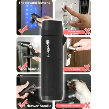 Portable Press Elevator Hand Stick Self-sterilizing And Preventing Secondary Contact Tools Creative Protective Equipment
Portable Press Elevator Hand Stick Self-sterilizing And Preventing Secondary Contact Tools Creative Protective Equipment