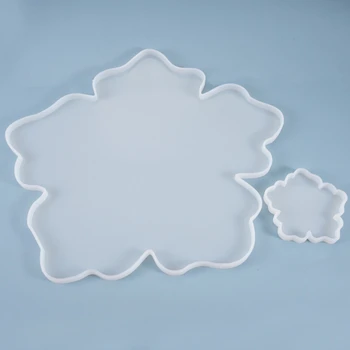 2Pcs/Set DIY Flower Shape Coaster Pad Casting Silicone Mould Crafts Decorations Making Tools Crystal Epoxy Resin Mold
2Pcs/Set DIY Flower Shape Coaster Pad Casting Silicone Mould Crafts Decorations Making Tools Crystal Epoxy Resin Mold
