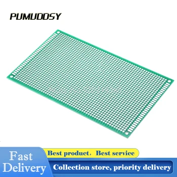 2.54mm Solderless Breadboard 9*15cm Bread Board Prototype 9x15cm Universal Double Side Glass Fiber Green PCB Hole Pitch Standard
2.54mm Solderless Breadboard 9*15cm Bread Board Prototype 9x15cm Universal Double Side Glass Fiber Green PCB Hole Pitch Standard