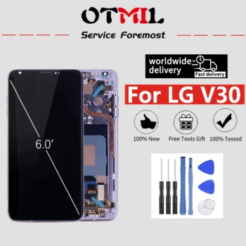 6.0"OTMIL AMOLED For LG V30 LCD Display Touch Screen with Frame Digitizer Assembly For LG V30 Display H930 VS996 H933 LS998U
6.0"OTMIL AMOLED For LG V30 LCD Display Touch Screen with Frame Digitizer Assembly For LG V30 Display H930 VS996 H933 LS998U