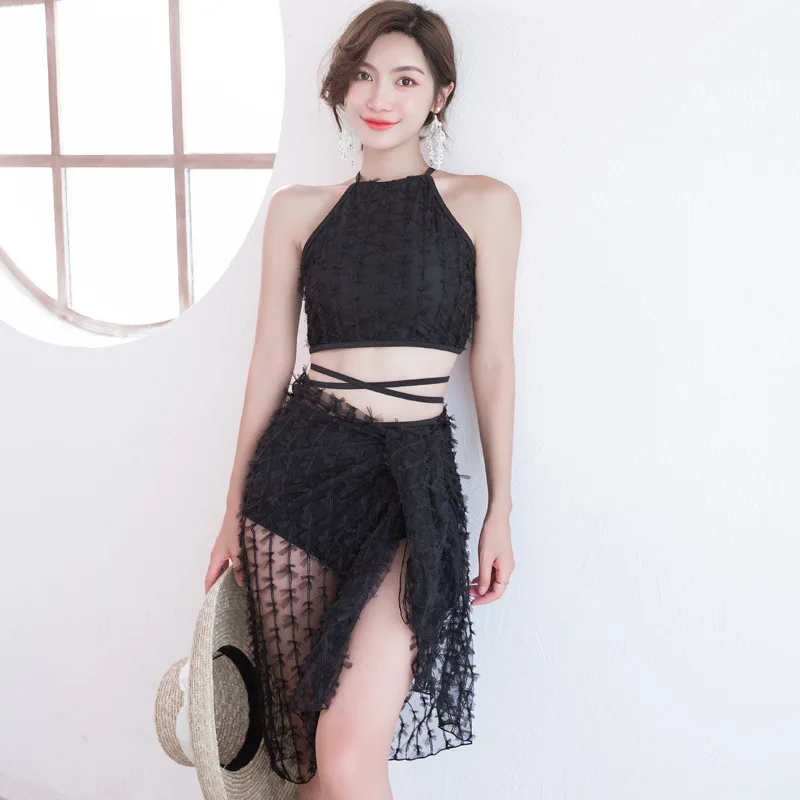 Overflow Chun New Style Bathing Suit Fashion Sexy Slim Fit Slimming Split Type Triangle Belt Veils Three-piece Set Bathing Suit
Overflow Chun New Style Bathing Suit Fashion Sexy Slim Fit Slimming Split Type Triangle Belt Veils Three-piece Set Bathing Suit