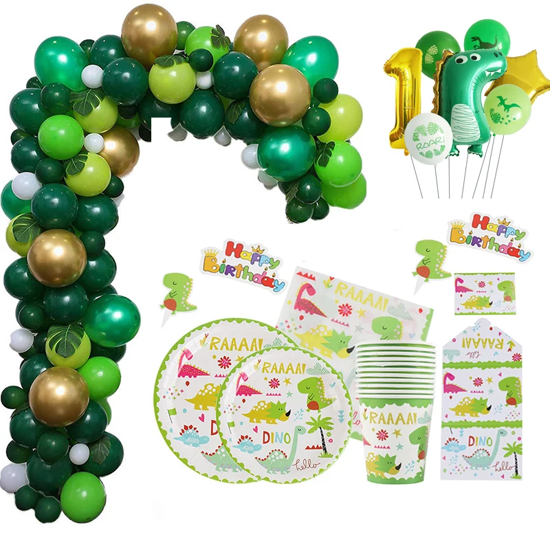 Dinosaur Birthday Party Decoration Set Disposable Tableware Kit Dinosaur Balloon Cup Plates tattoo Kids Boy Birthday Decoration
Dinosaur Birthday Party Decoration Set Disposable Tableware Kit Dinosaur Balloon Cup Plates tattoo Kids Boy Birthday Decoration