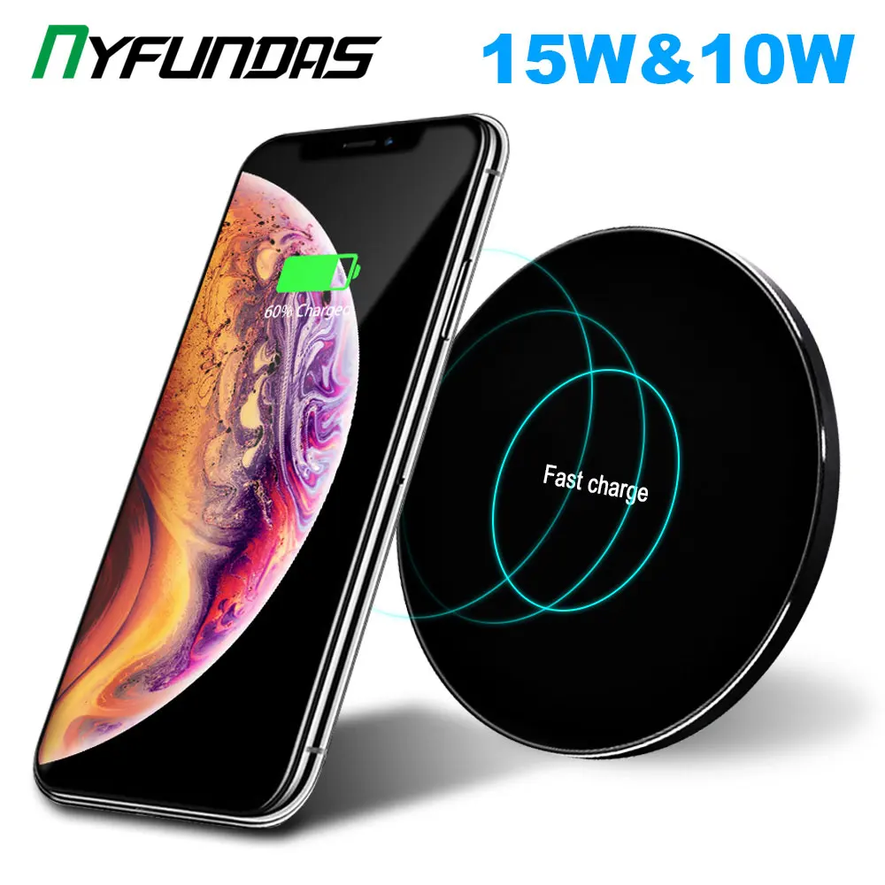 15W Wireless Charger Pad For Samsung Galaxy Note 10 S10 Plus Xiaomi Mi 9 Mi9 Huawei iPhone XR X XS Max Fast QI Wirless Charging
15W Wireless Charger Pad For Samsung Galaxy Note 10 S10 Plus Xiaomi Mi 9 Mi9 Huawei iPhone XR X XS Max Fast QI Wirless Charging