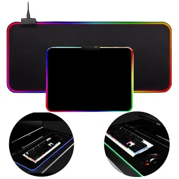 Large LED Backlight Non-slip RGB Gaming Mouse Pad Desktop Laptop PC Computer Mousepad for Home Office Work Game Mice Mat 2 Sizes
Large LED Backlight Non-slip RGB Gaming Mouse Pad Desktop Laptop PC Computer Mousepad for Home Office Work Game Mice Mat 2 Sizes