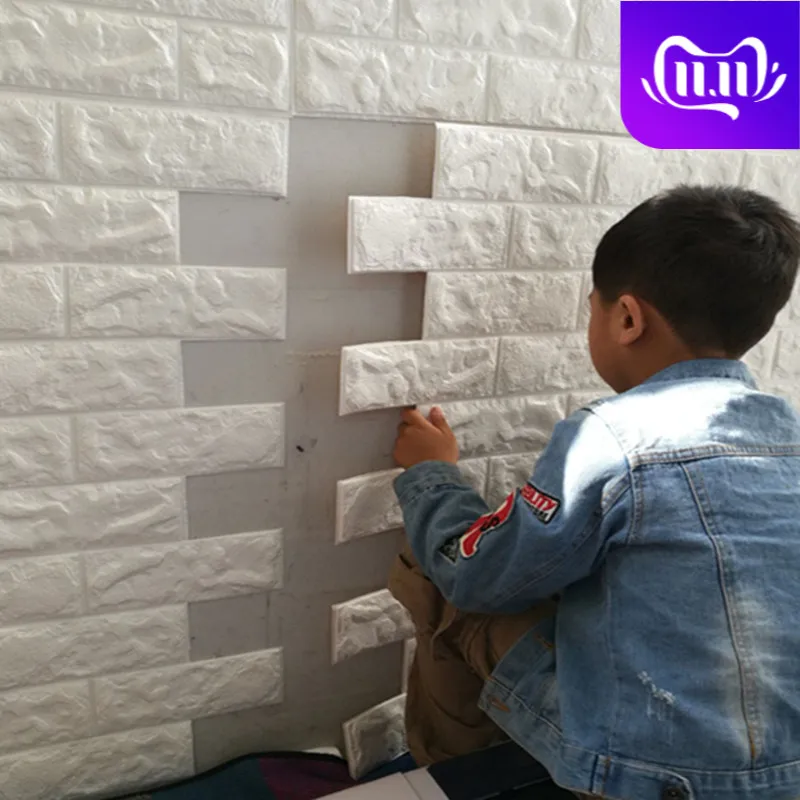 Environmental Protection Brick Pattern Wallpaper 3d Three-dimensional Wall Stickers Living Room Anti-collision Stickers
Environmental Protection Brick Pattern Wallpaper 3d Three-dimensional Wall Stickers Living Room Anti-collision Stickers