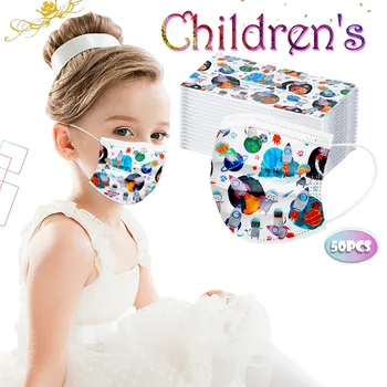 In Stock 50pc Kids Children Disposable Face Mask Cartoon Printed Masks 3 Layer Earloop Breathable Non Wovens Mask Mascarillas #1
In Stock 50pc Kids Children Disposable Face Mask Cartoon Printed Masks 3 Layer Earloop Breathable Non Wovens Mask Mascarillas #1