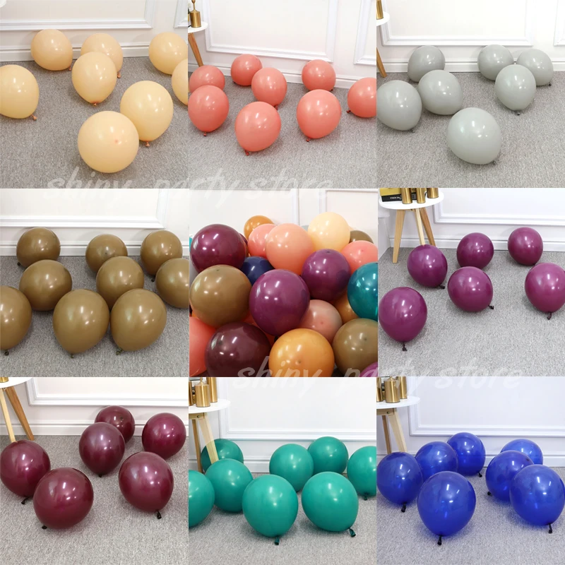 20pcs 10inch Retro Night Blue Balloon Coffee Lilac Latex Balloons Wedding Birthday Baloon Arch Party Globos Baby Shower Decor
20pcs 10inch Retro Night Blue Balloon Coffee Lilac Latex Balloons Wedding Birthday Baloon Arch Party Globos Baby Shower Decor