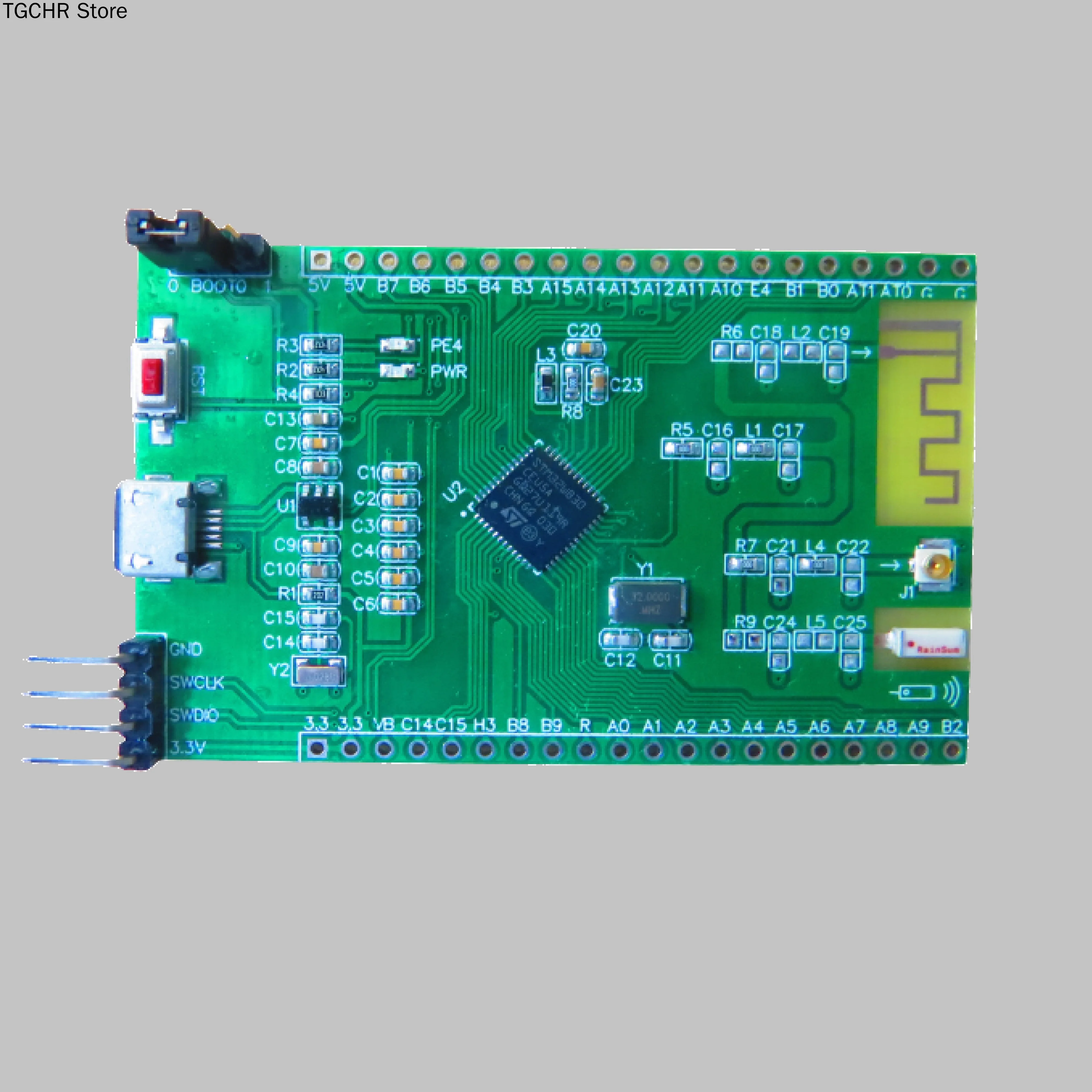 Одночиповая микрокомпьютерная система STM32WB30CEU5A, основная плата с Bluetooth, плата оценки большой емкости M4 Wb50
Одночиповая микрокомпьютерная система STM32WB30CEU5A, основная плата с Bluetooth, плата оценки большой емкости M4 Wb50