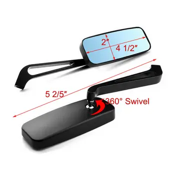 Black Side Mirrors Replacement Set W/ Adapters 1 pair Rectangle Motorcycle Smoke Blue
Black Side Mirrors Replacement Set W/ Adapters 1 pair Rectangle Motorcycle Smoke Blue