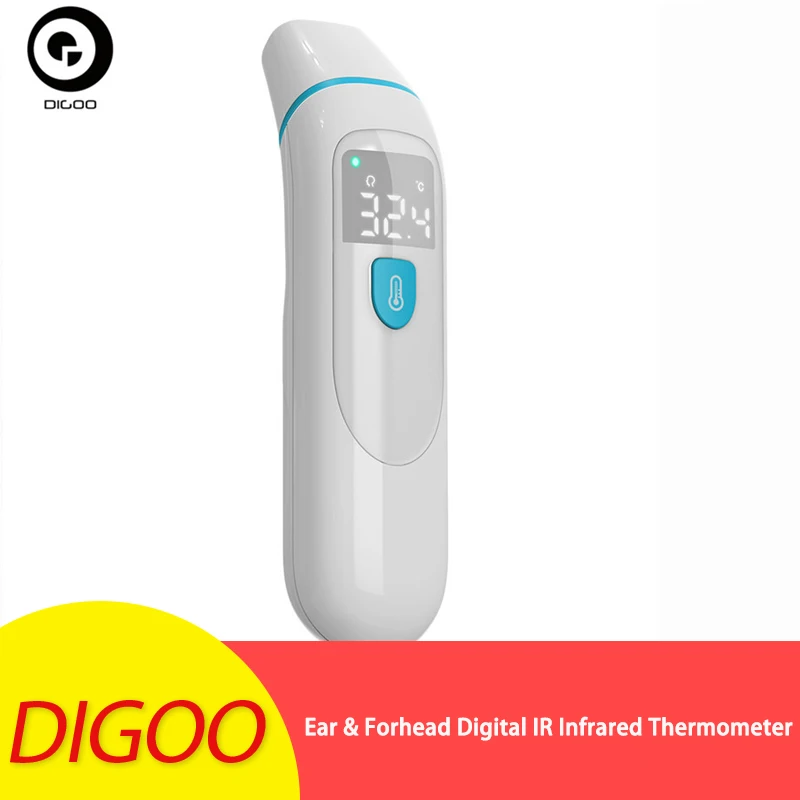 DIGOO DG-PC809 Baby Ear & Forhead Digital IR Infrared Thermometer Temperature Sensor for Baby Kids Adults Ear Thermometer
DIGOO DG-PC809 Baby Ear & Forhead Digital IR Infrared Thermometer Temperature Sensor for Baby Kids Adults Ear Thermometer