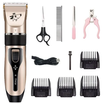 Pet Grooming Hair Clipper Hair Cutter Low Noise Dog Cat Rabbit Hair Trimmer Cutter Baby Hair Clipper USB Rechargeable Shavers 
Pet Grooming Hair Clipper Hair Cutter Low Noise Dog Cat Rabbit Hair Trimmer Cutter Baby Hair Clipper USB Rechargeable Shavers