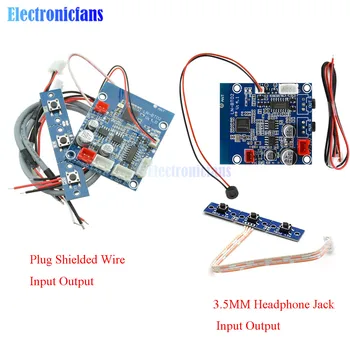 Car Bluetooth Audio Receiving Board Module 3.5MM Headphone Jack/Plug Shielded Wire Input Output Conversion Module DC 3.6-30V
Car Bluetooth Audio Receiving Board Module 3.5MM Headphone Jack/Plug Shielded Wire Input Output Conversion Module DC 3.6-30V