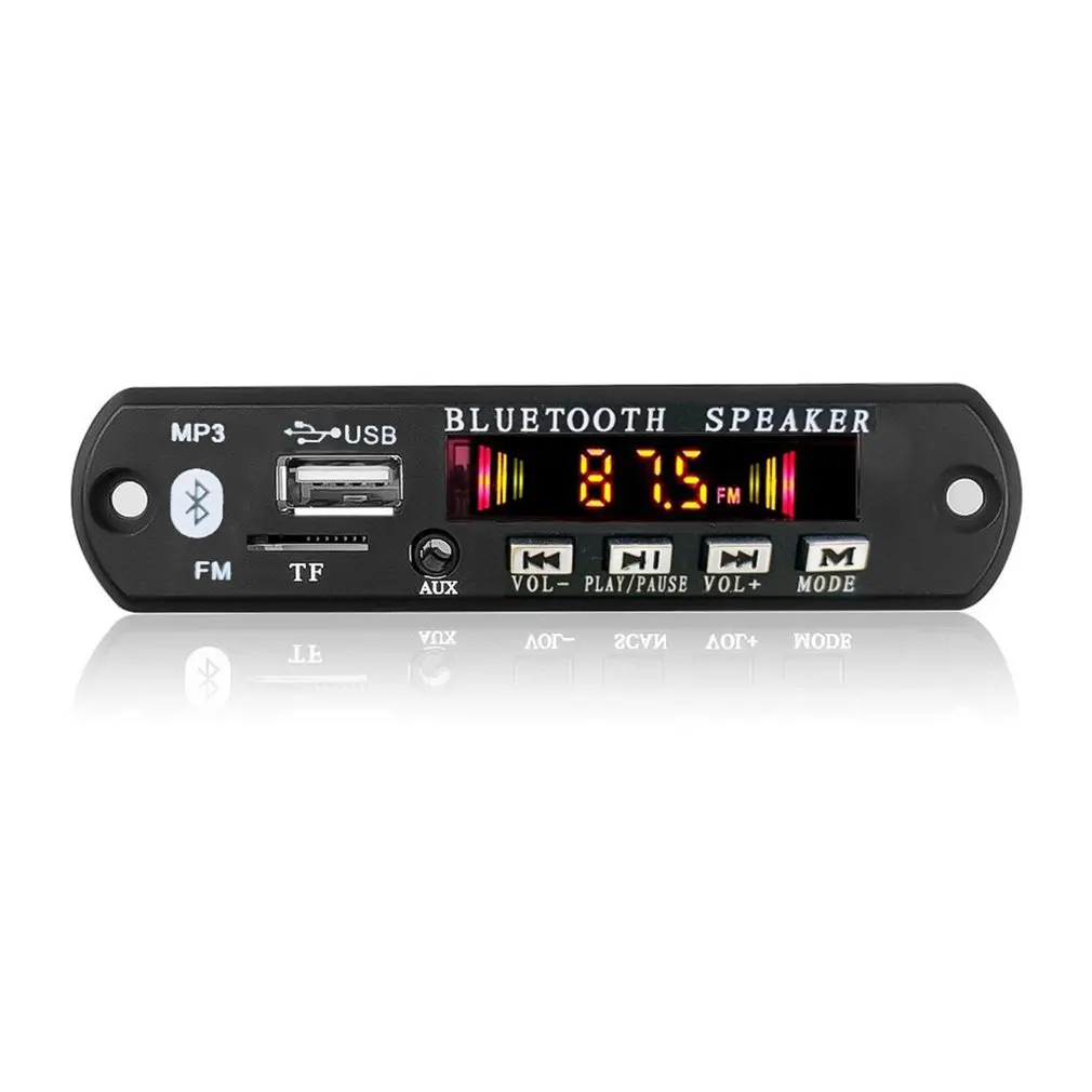 Decoder Board Audio Module 5V 12V MP3 WMA USB Radio 5.0 Wireless Music Car MP3 Player With Remote Control
Decoder Board Audio Module 5V 12V MP3 WMA USB Radio 5.0 Wireless Music Car MP3 Player With Remote Control
