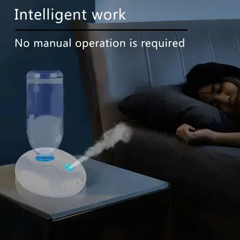 USB Portable Air Humidifier Bottle Aroma Diffuser LED Night Light Mist Maker for Home Office Humidification
USB Portable Air Humidifier Bottle Aroma Diffuser LED Night Light Mist Maker for Home Office Humidification
