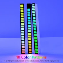 Sound Control Light APP Control Voice-Activated Pickup Rhythm Lights LED RGB Colorful Music Ambient Light Bar Rhythm Lamp USB
Sound Control Light APP Control Voice-Activated Pickup Rhythm Lights LED RGB Colorful Music Ambient Light Bar Rhythm Lamp USB