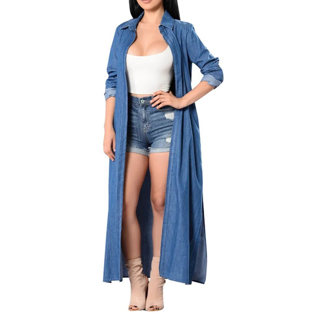 Autumn Denim Jackets Women Long Sleeve Long Pattern Sexy Cardigan Cape Coat Casaco Feminino Jaqueta Feminina Chaqueta Mujer 
Autumn Denim Jackets Women Long Sleeve Long Pattern Sexy Cardigan Cape Coat Casaco Feminino Jaqueta Feminina Chaqueta Mujer