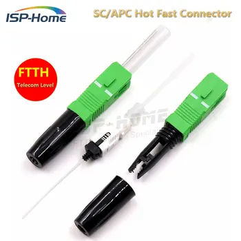 Free Shipping 50pcs/lots FTTH SC/APC Hot Quick Connector, Telecom Level SM FTTH SC/APC Hot Fast Connector
Free Shipping 50pcs/lots FTTH SC/APC Hot Quick Connector, Telecom Level SM FTTH SC/APC Hot Fast Connector