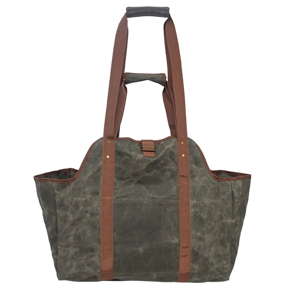 Log Carrier Firewood Carry Bag Fire Wood Canvas Cloth Log Tote Hand Bag Log Carrier Firewood Carry Bag Fire Wood Canvas Cloth Log Tote Hand Bag