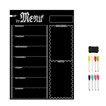 A3 Magnetic Whiteboard Sheet for Kitchen Fridge Multipurpose Fridge Weekly White Board Calendar for Menu Planning with 8 Pen
A3 Magnetic Whiteboard Sheet for Kitchen Fridge Multipurpose Fridge Weekly White Board Calendar for Menu Planning with 8 Pen