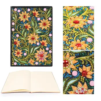 Exquisite Pattern DIY Notebook Special Shaped Diamond Painting 50 Pages A5 Drawing Book Writing Cross Stitch Crafts
Exquisite Pattern DIY Notebook Special Shaped Diamond Painting 50 Pages A5 Drawing Book Writing Cross Stitch Crafts