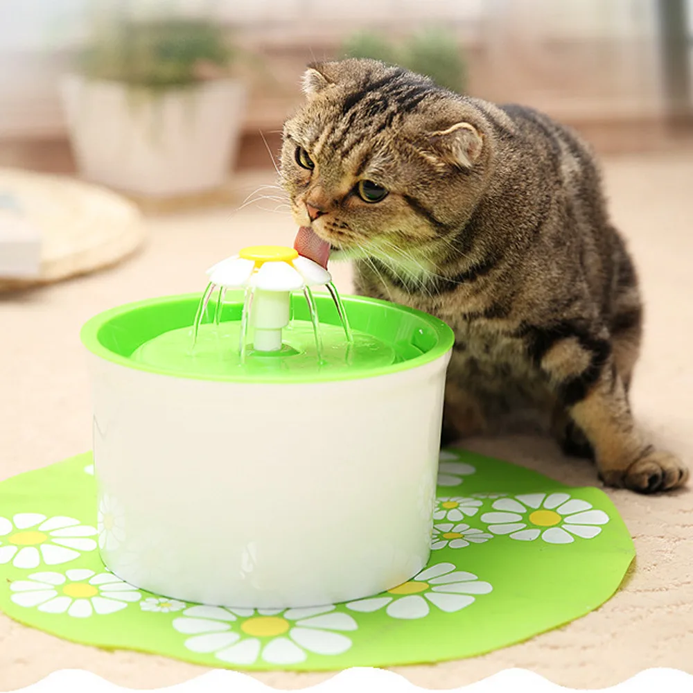 Automatic Cat Dog Water Fountain Pet Bowl Cat Drinking Flower Water Dispenser Petsafe Drink With Filters Pet Water Fountain #R40
Automatic Cat Dog Water Fountain Pet Bowl Cat Drinking Flower Water Dispenser Petsafe Drink With Filters Pet Water Fountain #R40