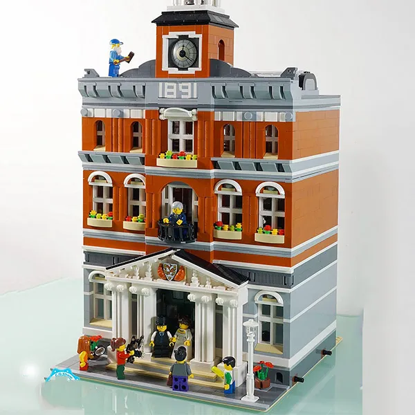 15003 Creators Series City Town Hall Set Building Blocks 2859pcs Bricks Toys Gift For The Children Compatible Creator 10224
15003 Creators Series City Town Hall Set Building Blocks 2859pcs Bricks Toys Gift For The Children Compatible Creator 10224