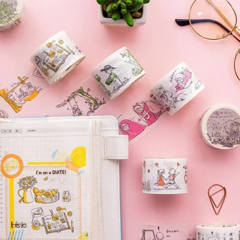 1 Pcs Cute 3.5cm Wide Salt Daily Life of Girls Washi Tape Decoration Scrapbooking Planner Masking Tape Label Sticker Stationery
1 Pcs Cute 3.5cm Wide Salt Daily Life of Girls Washi Tape Decoration Scrapbooking Planner Masking Tape Label Sticker Stationery