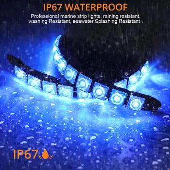 2 pcs LED Navigation Lights Boat Deck Lights Stern Lights Courtesy Boat Light IP67 Waterproof Boat Dinghy Pontoon Yacht Vessel
2 pcs LED Navigation Lights Boat Deck Lights Stern Lights Courtesy Boat Light IP67 Waterproof Boat Dinghy Pontoon Yacht Vessel