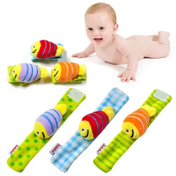 Infant Baby Wrist Rattle Toys Newborn Plush Socks Fish Development Hand Rattle Foot Socks Baby Toys 0-12 Months
Infant Baby Wrist Rattle Toys Newborn Plush Socks Fish Development Hand Rattle Foot Socks Baby Toys 0-12 Months