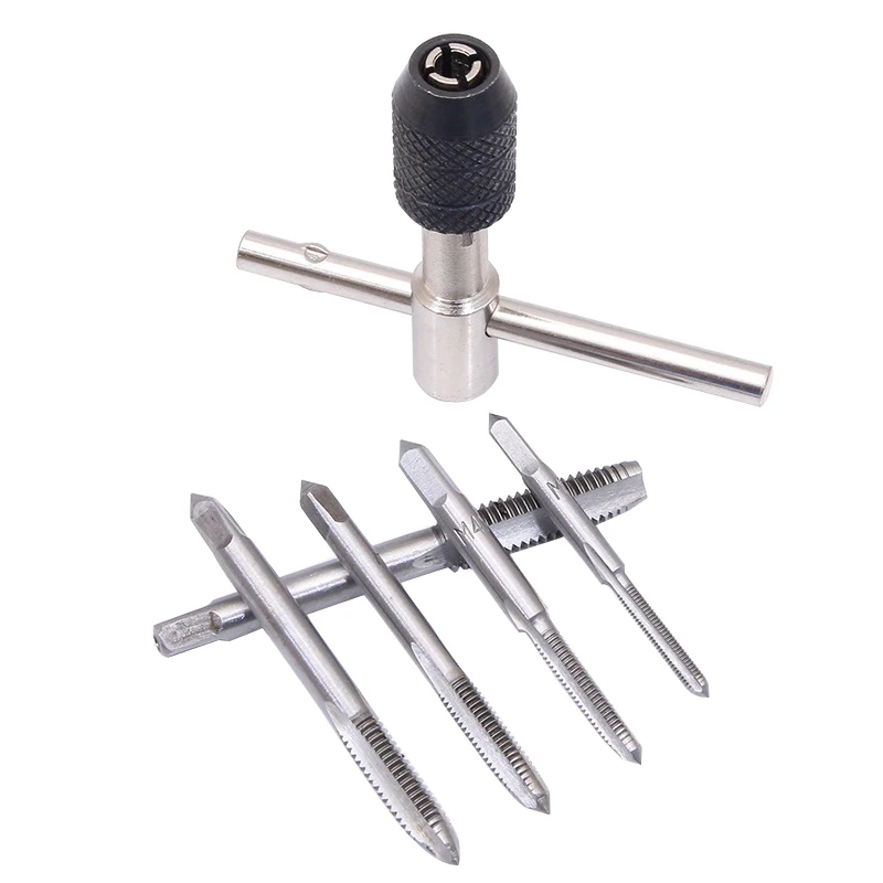 T Shaped Screwdriver Set 6pcs M3, M4, M5, M6, M8 Threaded Wrench Hand Tool Kit Reversible Screwdriver Cheap Tap Holder
T Shaped Screwdriver Set 6pcs M3, M4, M5, M6, M8 Threaded Wrench Hand Tool Kit Reversible Screwdriver Cheap Tap Holder