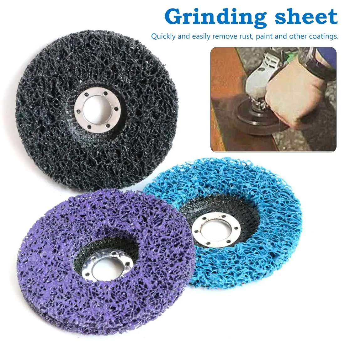 Durable Welding Pad 100x16mm Cleaning Strip Wheel Grinding Disc For Paint Rust Grinder Remover Tools Angle Grinder
Durable Welding Pad 100x16mm Cleaning Strip Wheel Grinding Disc For Paint Rust Grinder Remover Tools Angle Grinder