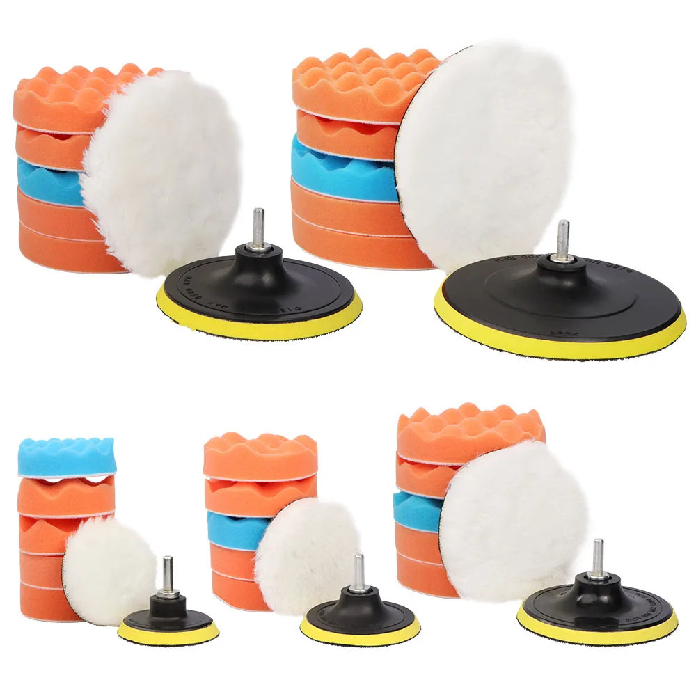8x Buffing Sponge Polishing Pad Hand Tool Kit For Car Polisher Compound Polishing Pad Drill Adapter 3''4''5''6''7'' Buffer Pad
8x Buffing Sponge Polishing Pad Hand Tool Kit For Car Polisher Compound Polishing Pad Drill Adapter 3''4''5''6''7'' Buffer Pad