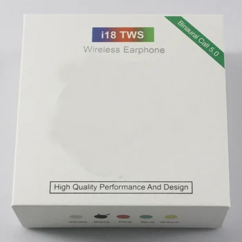 i18 TWS Bluetooth Wireless Earphone Touch Control Mini Twins Sports Stereo Earbuds BT5.0 Multi Colors For iPhone Xiaomi
i18 TWS Bluetooth Wireless Earphone Touch Control Mini Twins Sports Stereo Earbuds BT5.0 Multi Colors For iPhone Xiaomi