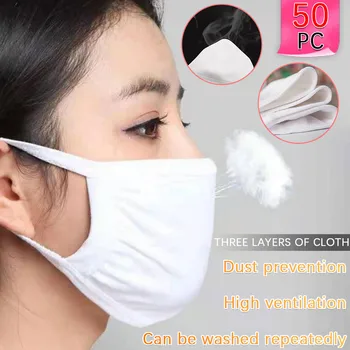 50PC Face-Cover Dustproof Protective Anti-dust Reusable Mouth-Cover Cloth For Man And Woman Earloop Mouth Door Knob Covers
50PC Face-Cover Dustproof Protective Anti-dust Reusable Mouth-Cover Cloth For Man And Woman Earloop Mouth Door Knob Covers
