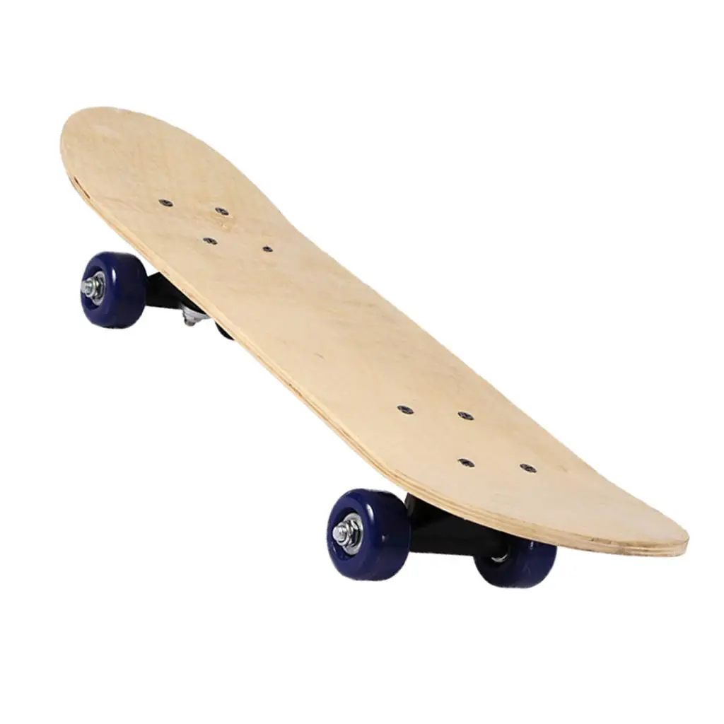 Blank Skateboards for Kids Wooden Complete DIY Freehand Skateboards for Beginner Graffiti for Boy Girl Slide Plate Skating Board Blank Skateboards for Kids Wooden Complete DIY Freehand Skateboards for Beginner Graffiti for Boy Girl Slide Plate Skating Board
