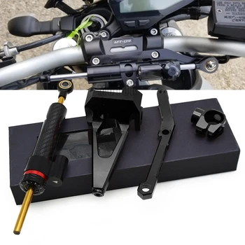 Carbon fiber Motorcycle steering Stabilize damper Mounting Bracket Kit For YAMAHA MT-09 MT09 FZ09 FZ-09 2013-2016 2017 2018 2019 
Carbon fiber Motorcycle steering Stabilize damper Mounting Bracket Kit For YAMAHA MT-09 MT09 FZ09 FZ-09 2013-2016 2017 2018 2019
