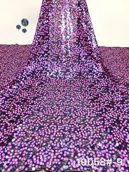 Red African Lace Fabric 2019 High Quality Lace Embroidery Nigerian French Lace Fabric With Sequins For Party Dress
Red African Lace Fabric 2019 High Quality Lace Embroidery Nigerian French Lace Fabric With Sequins For Party Dress