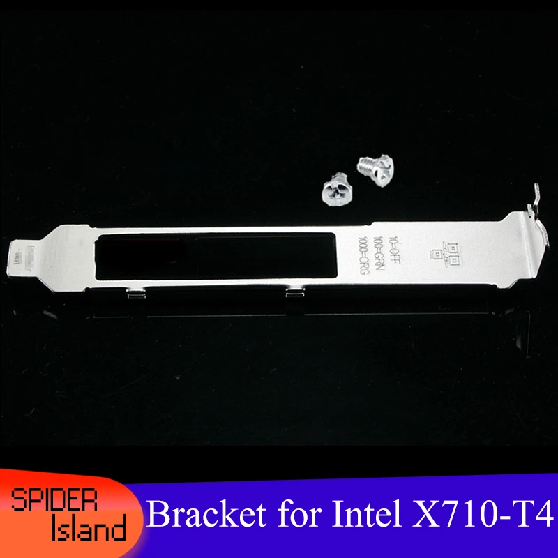 Full Height Bracket for X710-DA4 FH Quad port Ethernet Converged Network Card 12cm Intel X710-T4 Baffle
Full Height Bracket for X710-DA4 FH Quad port Ethernet Converged Network Card 12cm Intel X710-T4 Baffle
