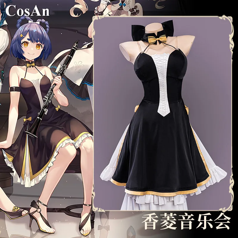 Новинка, костюм для косплея Genshin Impact Xiangling, милое официальное платье для концерта, женское платье для активного отдыха
Новинка, костюм для косплея Genshin Impact Xiangling, милое официальное платье для концерта, женское платье для активного отдыха