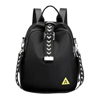 Women Fashion Schoolbags Backpacks Crossbody Bags Single Casual Shoulder Bag Female Ladies School BlACK Backpack For Teenager 
Women Fashion Schoolbags Backpacks Crossbody Bags Single Casual Shoulder Bag Female Ladies School BlACK Backpack For Teenager