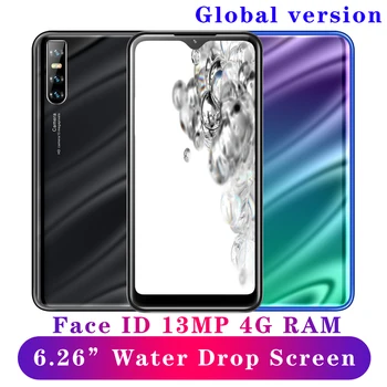 Note 10 4GB RAM 64GB ROM Smartphone 6.26" Water drop Screen Face Unlocked Global Version Android Mobile Phones Celulares 13MP 3G
Note 10 4GB RAM 64GB ROM Smartphone 6.26" Water drop Screen Face Unlocked Global Version Android Mobile Phones Celulares 13MP 3G