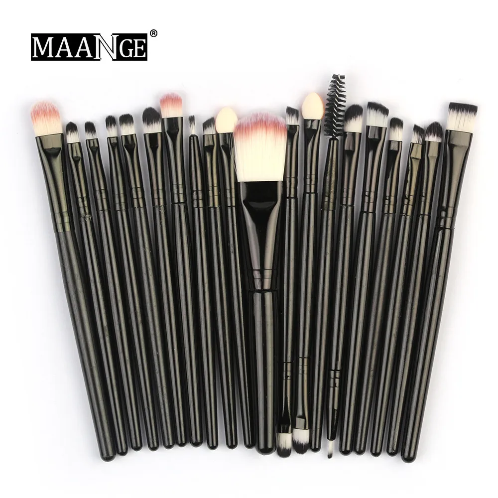 MAANGE 20pcs/set Makeup Brushes Set Eye Shadow Foundation Powder Eyeliner Eyelash Make Up Brush Cosmetic Beauty Tool Kit Hot 807
MAANGE 20pcs/set Makeup Brushes Set Eye Shadow Foundation Powder Eyeliner Eyelash Make Up Brush Cosmetic Beauty Tool Kit Hot 807